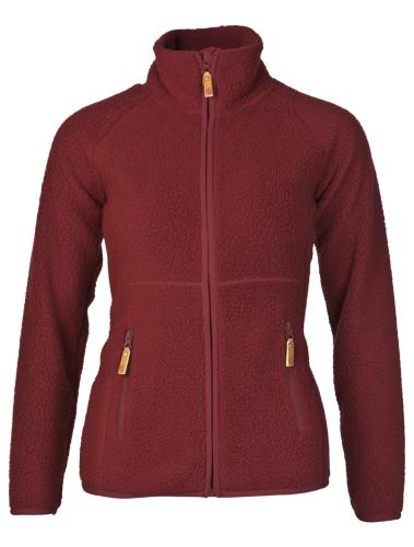 rukka Beth Damen Sherpa Jacke - fired brick (Grösse: 40) von rukka