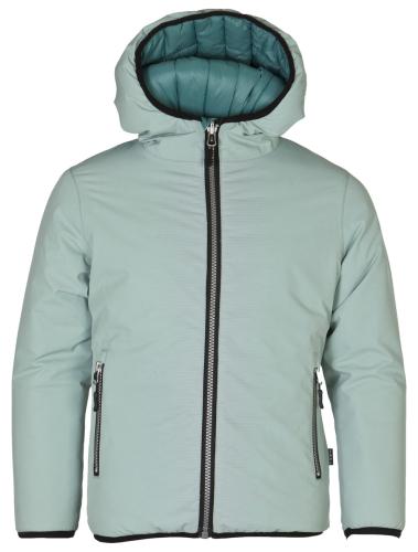 rukka Blaze Kids Winterjacke Kinder reflektierend und reversibel - blue surf (Grösse: 110) von rukka