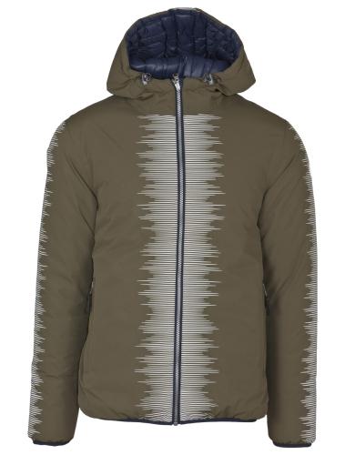 rukka Blaze Men Winterjacke Herren reflektierend und reversibel - ivy green (Grösse: XXL) von rukka