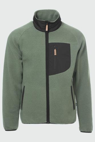 rukka Carson Herren Fleece Jacke - thyme (Grösse: XXL) von rukka