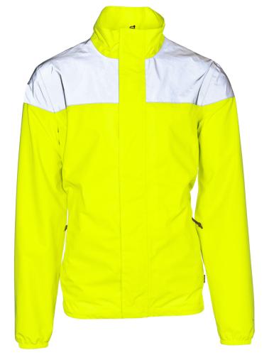 rukka Cyclist Herren Regenjacke - fluorescent lemon (Grösse: XL) von rukka