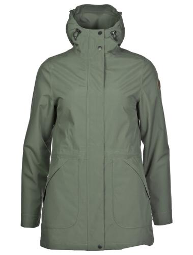 rukka Darcy Damen 3 in 1 Jacke - thyme (Grösse: 34) von rukka