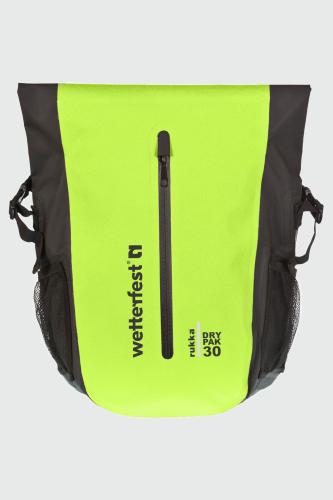 rukka Ebro wetterfest Rucksack - fluorescent lemon von rukka