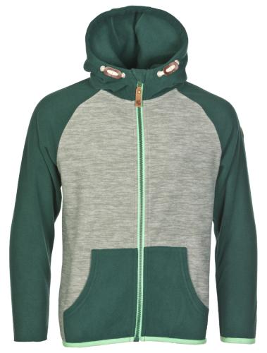 rukka Erik Kinder Fleece Zip-Hoodie - sea moss (Grösse: 110) von rukka