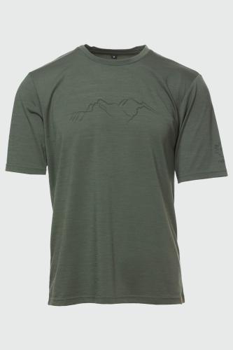 rukka Esin Merino Herren T-Shirt - ivy green (Grösse: 3XL) von rukka