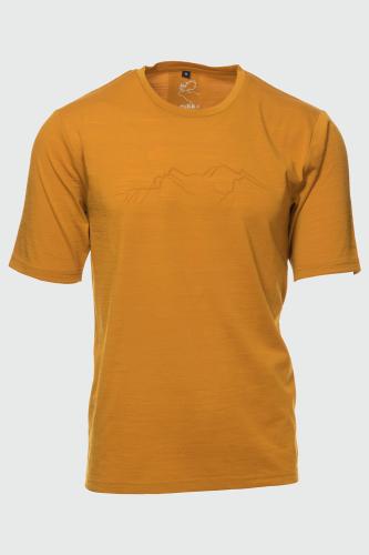 rukka Esin Merino Herren T-Shirt - yellow (Grösse: L) von rukka