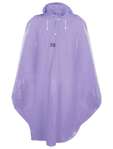 rukka Eva Unisex Regenponcho - lavender von rukka