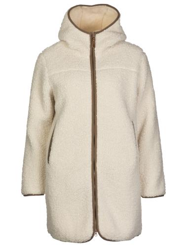 rukka Fiona Damen Sherpa Mantel - arctic wolf (Grösse: XL) von rukka