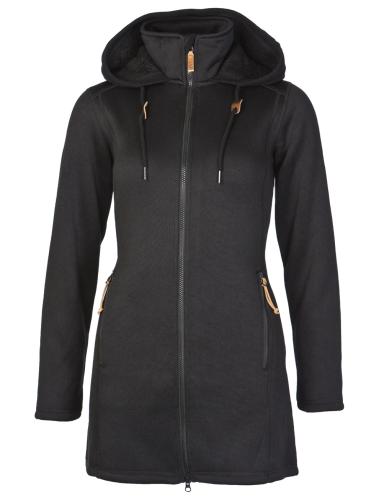 rukka Franca Damen Fleece Mantel - black (Grösse: 38) von rukka