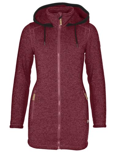 rukka Franca Damen Fleece Mantel - rhubarb red (Grösse: 40) von rukka