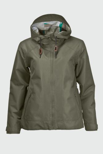 rukka Gemma Damen Regenjacke - ivy green (Grösse: 36) von rukka