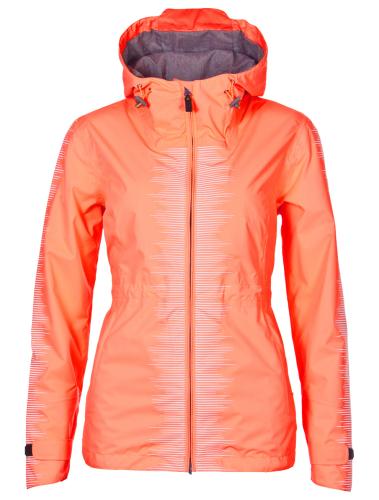 rukka Guard Damen Regenjacke - neon salmon (Grösse: 36) von rukka