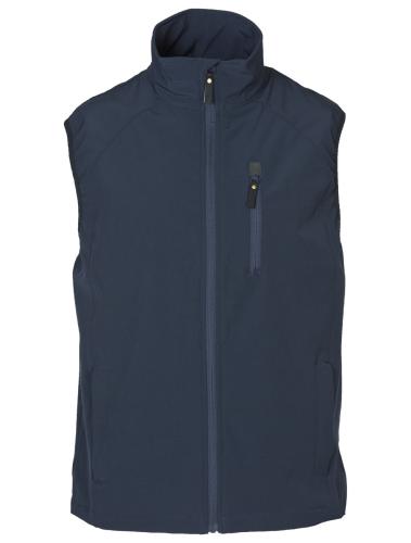 rukka Guido Herren Soft Shell Gilet - total eclipse (Grösse: 3XL) von rukka