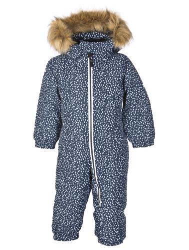 rukka Jamin Kinder Thermo Overall für Kleinkinder - dress blue print (Grösse: 104) von rukka