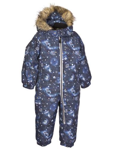 rukka Jamin Kinder Thermo Overall für Kleinkinder - navy galaxie print (Grösse: 104) von rukka