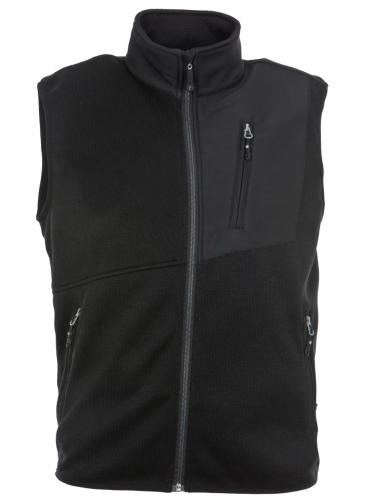 rukka Konrad Herren Fleece Gilet - black (Grösse: 4XL) von rukka