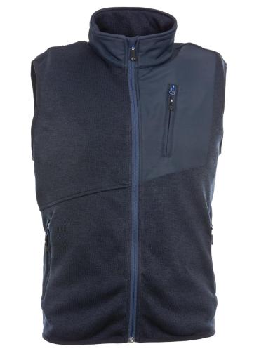 rukka Konrad Herren Fleece Gilet - total eclipse (Grösse: L) von rukka