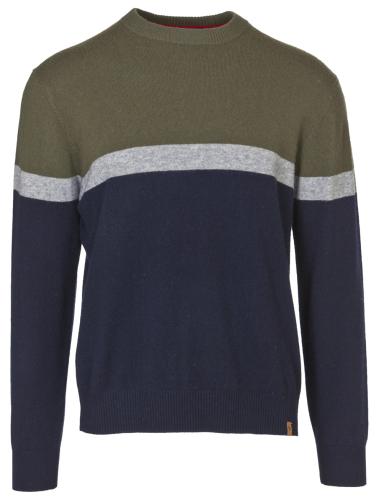 rukka Kuno Herren Pullover Rundhals - olive (Grösse: M) von rukka