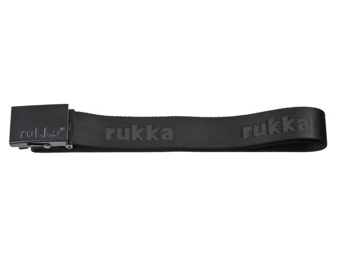 rukka Logo Belt unisex Gürtel mit rukka Logo - black von rukka