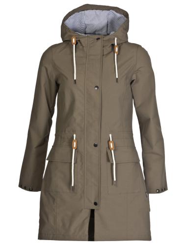 rukka Lotti Damen Regenmantel - crocodile (Grösse: 50) von rukka
