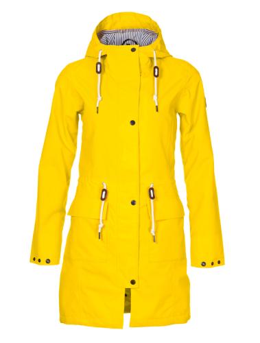 rukka Lotti Damen Regenmantel - lemon chrome (Grösse: 36) von rukka