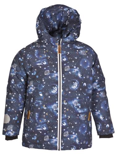 rukka Milli Kinder Winterjacke für Kleinkinder - navy galaxie print (Grösse: 80) von rukka