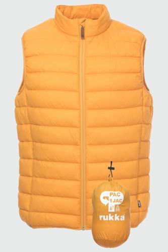 rukka Pac Vest Herren Thermo Gilet - golden yellow (Grösse: M) von rukka