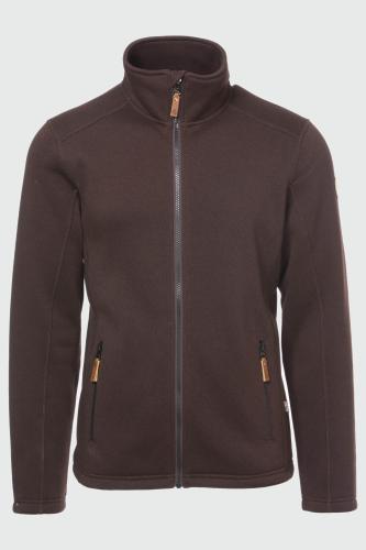 rukka Pete Fleece Jacke - black coffee (Grösse: L) von rukka