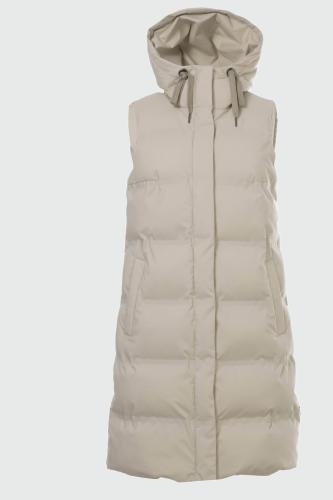 rukka Petra Damen Thermo Gilet lang - silver lining (Grösse: 34) von rukka