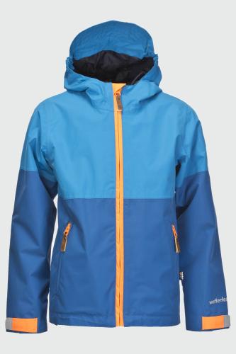 rukka Puck Kinder Regenjacke - blue aster (Grösse: 152) von rukka