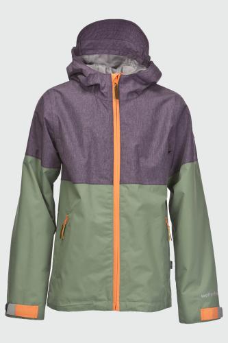 rukka Puck Kinder Regenjacke - purple plumeria (Grösse: 116) von rukka