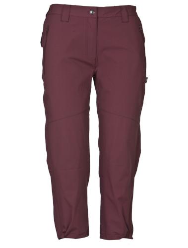 rukka Wanderhose Quarter Pants Damen 3/4 Hose - catawba grape (Grösse: 38) von rukka