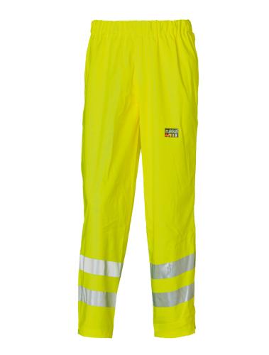 rukka R-Flex Regenhose EN ISO 20471 Kl. 1 - fluorescent lemon (Grösse: 3XL) von rukka