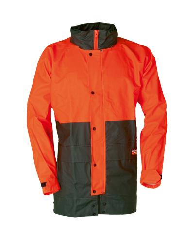 rukka Rukkaflex Regenjacke - fluorescent orange (Grösse: L) von rukka