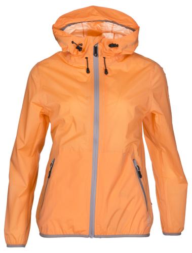 rukka Shelter Damen Regenjacke - nectarine (Grösse: 34) von rukka