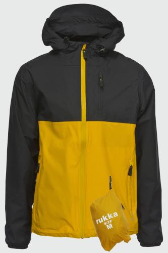 rukka Shield Herren Regenjacke - golden yellow (Grösse: 3XL) von rukka