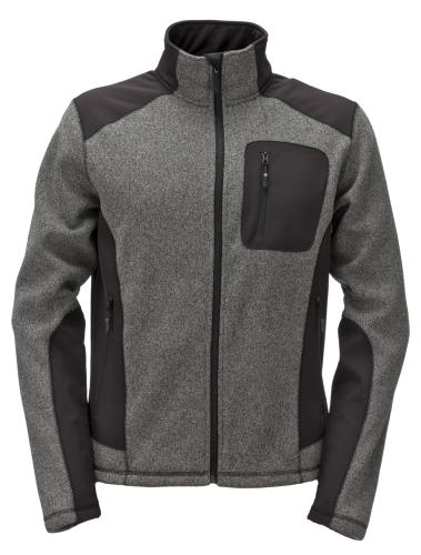 rukka Terence Herren Fleece Jacke - grey mélange (Grösse: 3XL) von rukka