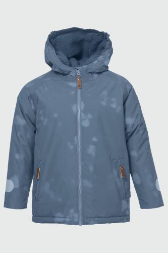 rukka Tilli Kinder Winterjacke - snowcloud print china blue (Grösse: 110) von rukka