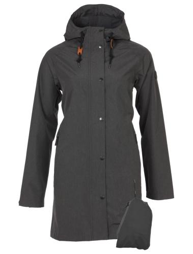 rukka Travelcoat Damen Regenjacke - anthracite (Grösse: 36) von rukka