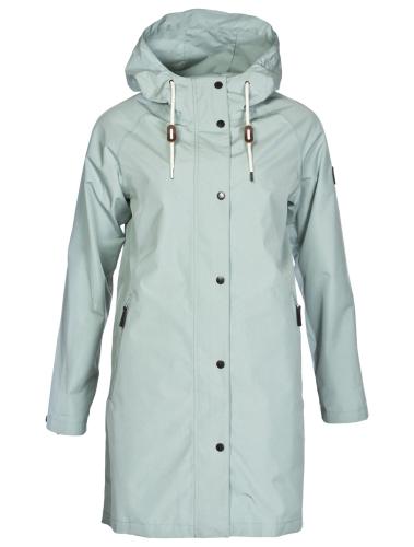 rukka Travelcoat Damen Regenmantel - blue surf (Grösse: 32) von rukka