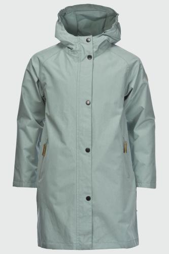 rukka Travelcoat Kinder Regenmantel - blue surf mélange (Grösse: 140) von rukka