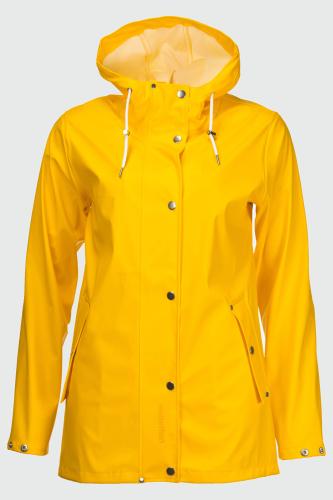 rukka Vera Damen Regenjacke - lemon chrome (Grösse: 34) von rukka