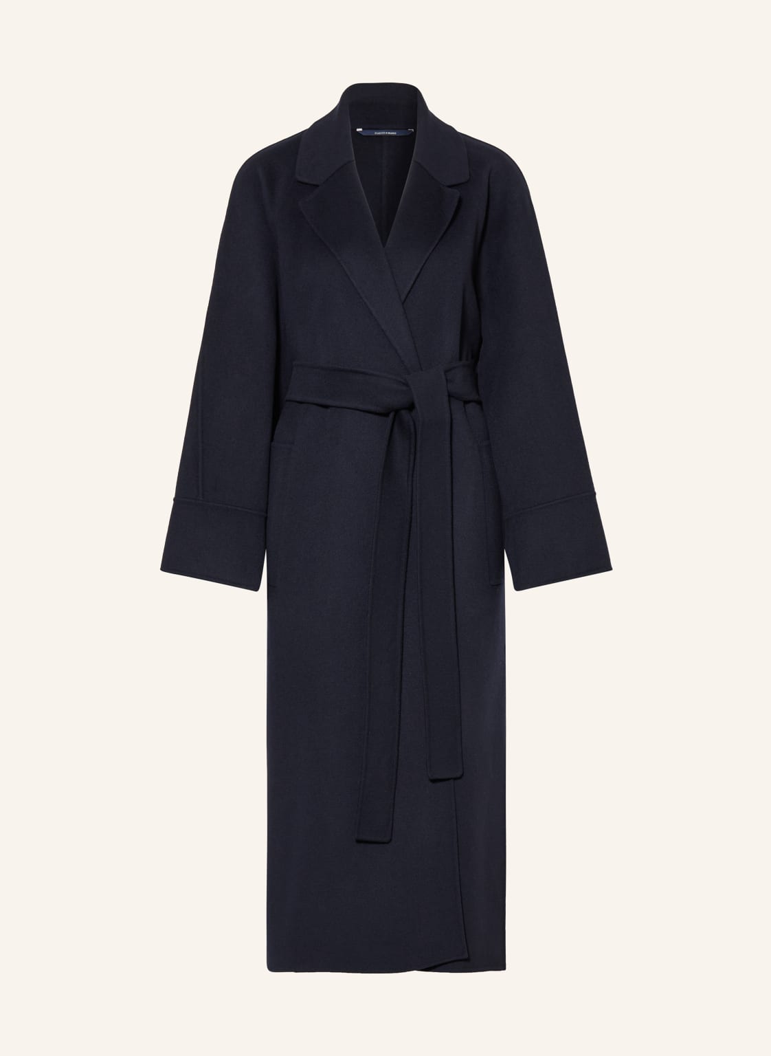 S Max Mara Wollmantel Agata blau von S Max Mara