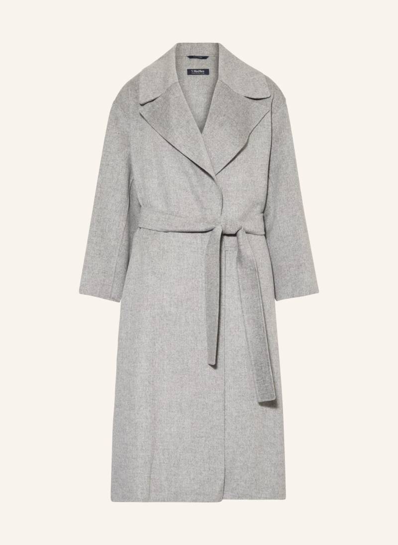 S Max Mara Wollmantel Olanda grau von S Max Mara