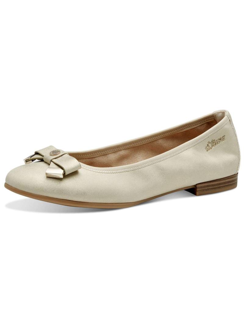 Ballerinas 5-5-22102-42 Damen Beige 36 von s. Oliver