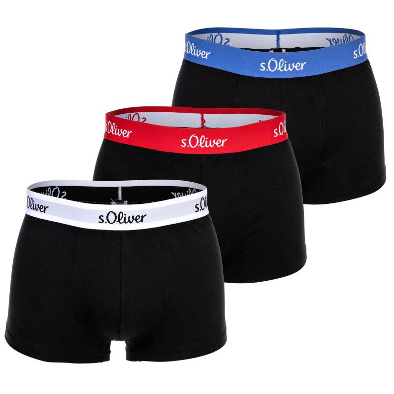 Boxershort 3er Pack Stretch Herren Multicolor L von s. Oliver