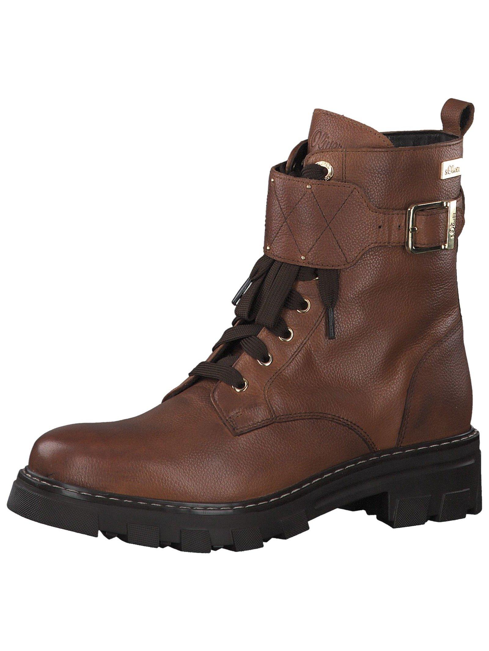 Stiefelette 5-5-25254-37 Damen Cognac 37 von s. Oliver