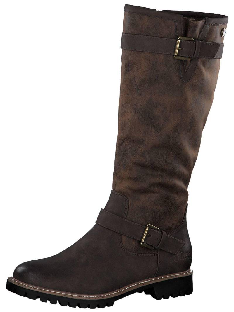 Stiefel Damen Bronze 36 von s. Oliver