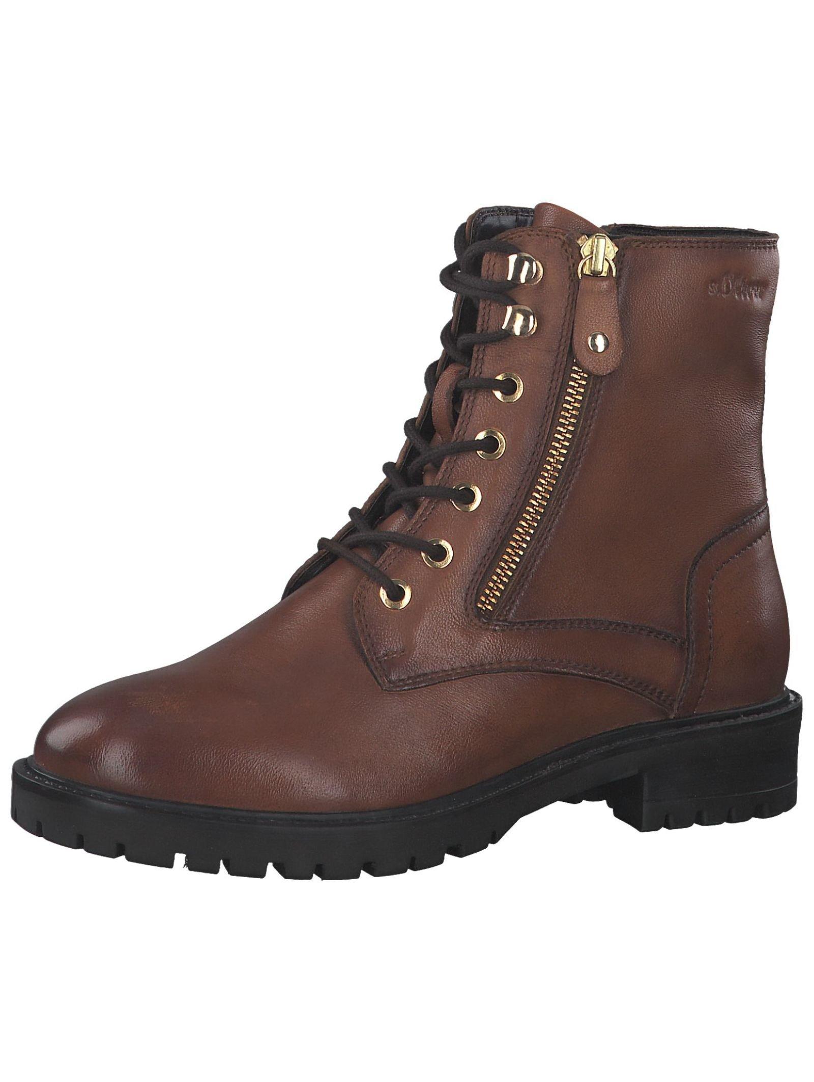 Stiefelette Damen Braun 36 von s. Oliver