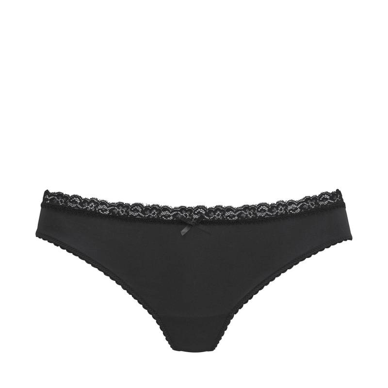 String Damen Schwarz matt 34 von s. Oliver